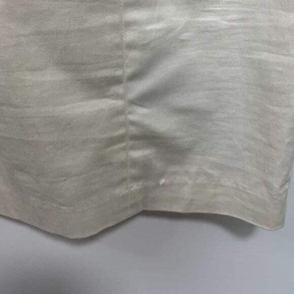 Calvin Klein Capped Sleeve White Midi Dress - Picture 5 of 7